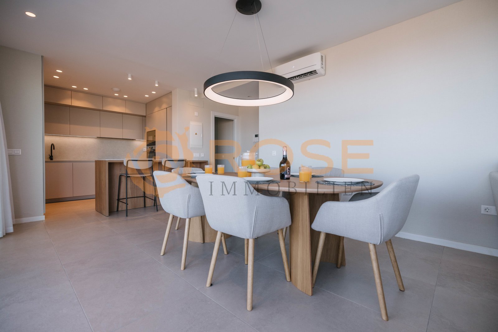 Beispiel Musterhaus nach fertigem Ausbau