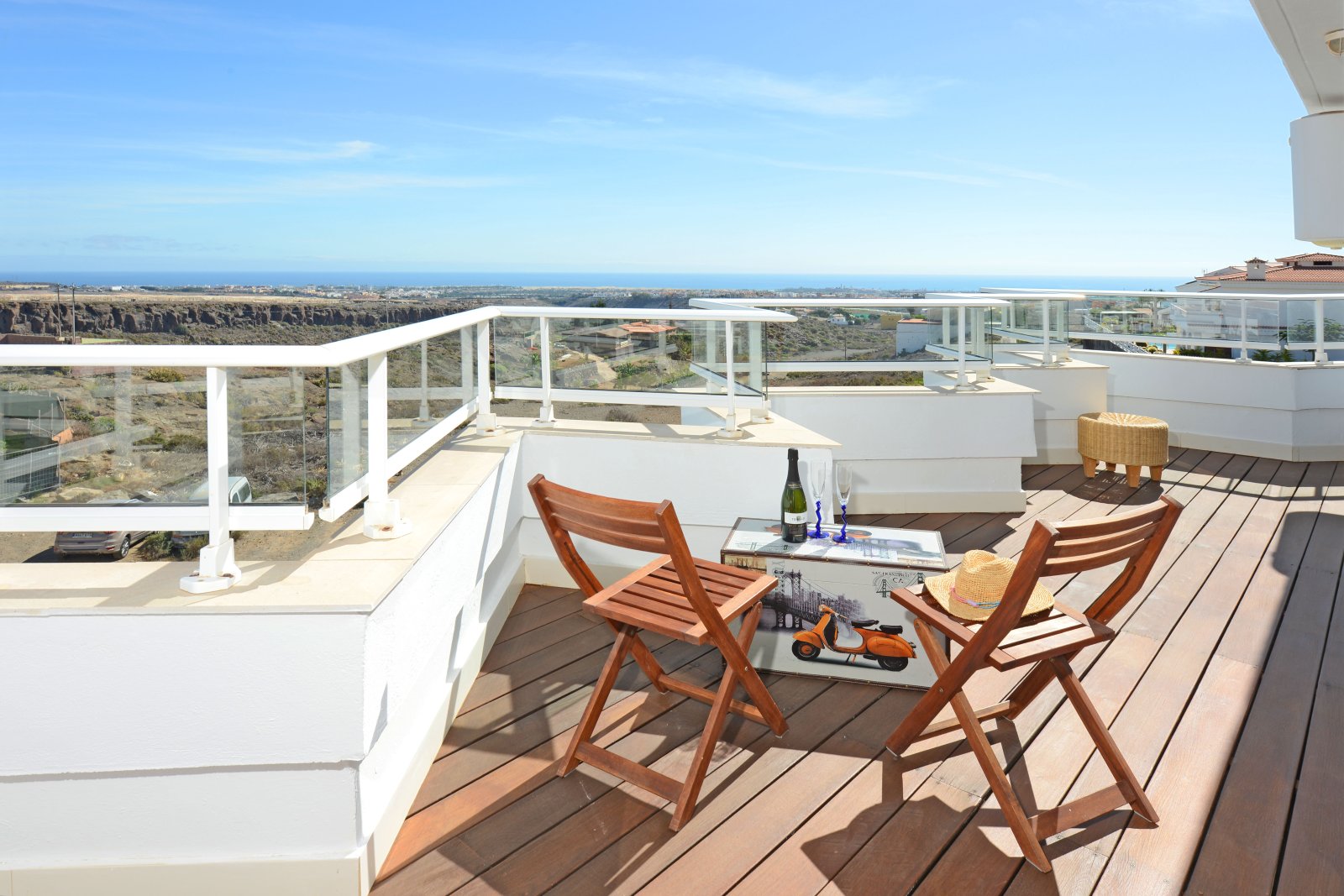 Vue fantastique - Chalet indépendant à Montana La Data 